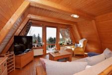 Blick in das Wohnzimmer