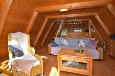 Blick in das Wohnzimmer