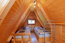 Blick in den Schlafbereich