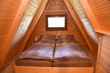 Blick in den Schlafbereich