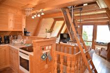 Treppenaufgang zum Schlafbereich