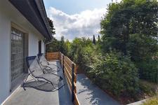 Sonnenliegen am Ferienhaus