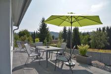 Terrasse mit traumhafter Aussicht