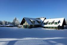 Ferienhaus Arnika im Winter