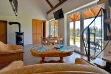 Wohnbereich mit Blick in die Umgebung