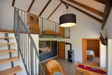 Treppe im Ferienhaus