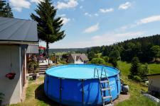 Pool mit Panoramablick