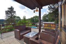 Überdachte Terrasse