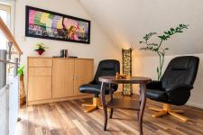 Sitzecke im Schlafzimmer