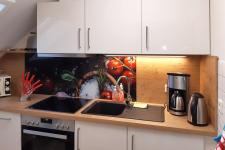 voll ausgestattete Küche