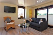 Sitzbereich im Schlafzimmer