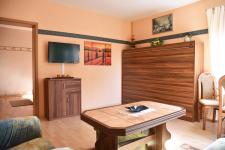 Blick in das Wohnzimmer