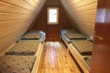 Schlafzimmer unterm Dach