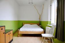 Blick in ein Gästezimmer