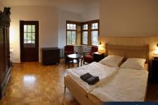 Blick in ein Gästezimmer