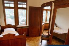 Blick in ein Gästezimmer