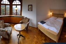 Blick in ein Gästezimmer