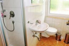 Blick in ein Badezimmer