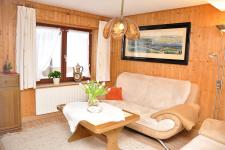 Blick in das Wohnzimmer