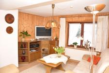 Blick in das Wohnzimmer