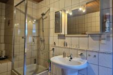 Blick in das Badezimmer