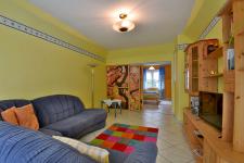 Blick in das Wohnzimmer