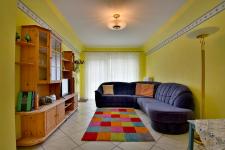 Blick in das Wohnzimmer