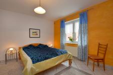 Blick in das Schlafzimmer