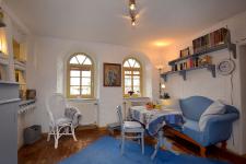 Blick in das Wohnzimmer