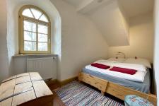 Schlafzimmer 1 mit Doppelbett
