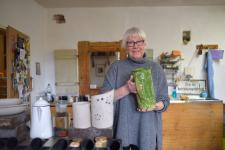 Ihre Gastgeberin Uta Schwarz