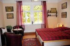 Blick in das Rosenzimmer