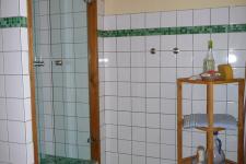 Blick in das Badezimmer