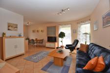 Ferienwohnung im Erdgeschoss, Wohnzimmer