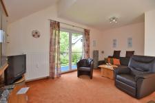 Ferienwohnung im Dachgeschoss, Wohn-Esszimmer