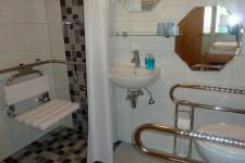 Ferienwohnung 'Im Geratal' - behindertengerechtes Bad