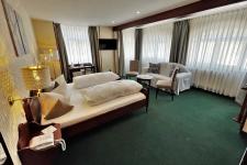 Blick in ein Gästezimmer