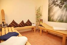 Blick in den Wellnessbereich