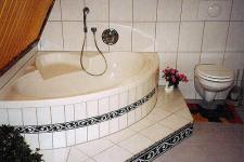 Blick in eine Ferienwohnung (Bad)