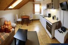 Blick in die Wohnung Gabeltal