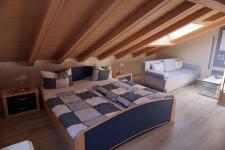 Blick in ein Gästezimmer