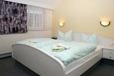 Blick in ein Gästezimmer