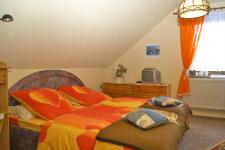 Blick in ein Gästezimmer