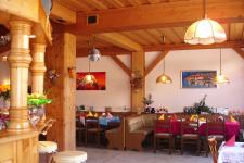 Blick in die Gaststätte