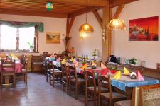 Blick in die Gaststätte