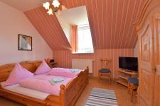 Blick in ein Doppelzimmer