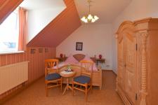 Blick in ein Doppelzimmer