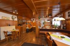 Blick in die Gaststätte