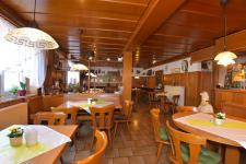 Blick in die Gaststätte