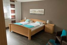 Blick in ein Gästezimmer